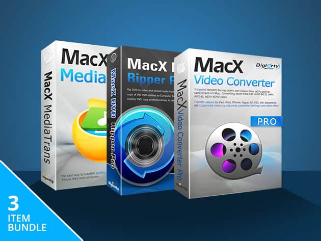 MacX Media Management Bundle: $19.95
