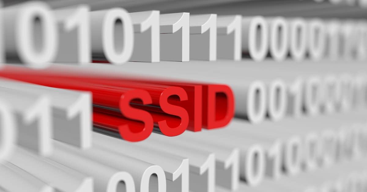 SSID in a field of binary numbers