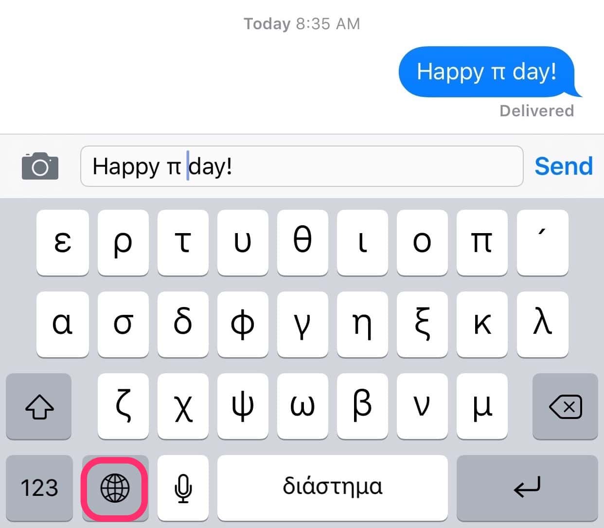 Use the π Symbol on Your iPhone for Pi Day - The Mac Observer