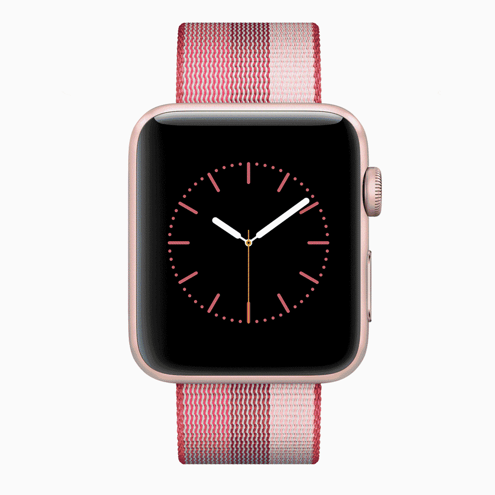 Animated GIF of Spring 2017 Apple Watch Bands