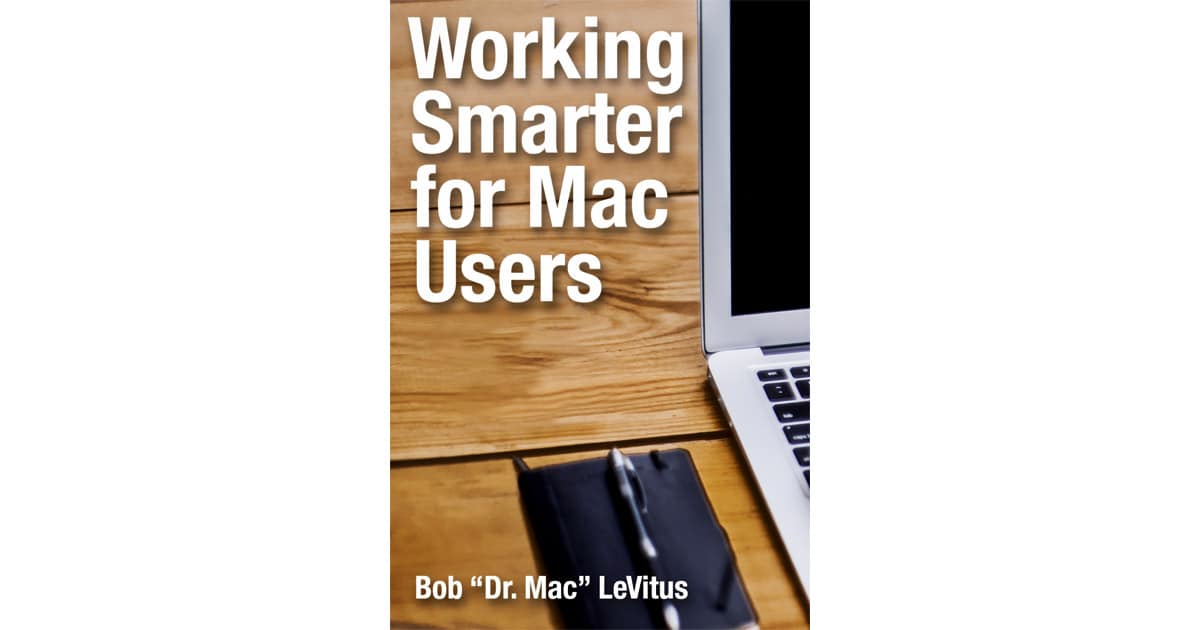 Working Smarter for Mac Users cover