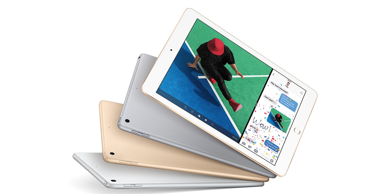 The new 9.7-inch iPad (left) and 9.7-inch iPad Pro (right) are more similar than different.
