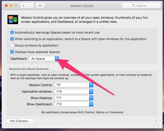 How To Get Rid Of The Dashboard On A Mac With Macos Mojave Or Earlier