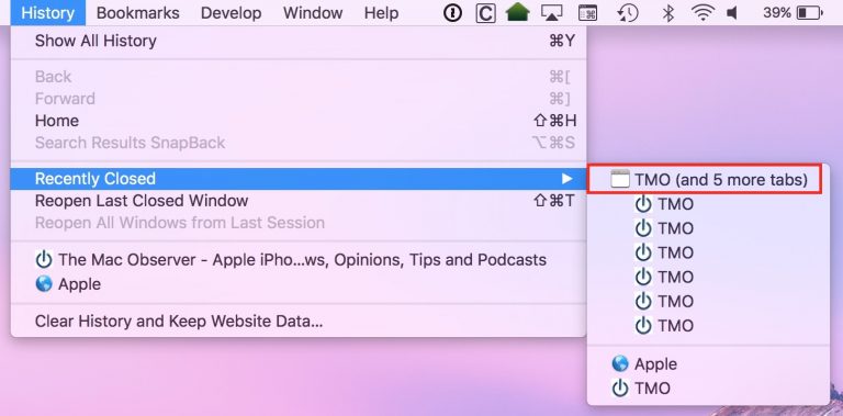 macOS: Recover Lost Tabs and Windows in Safari - The Mac Observer