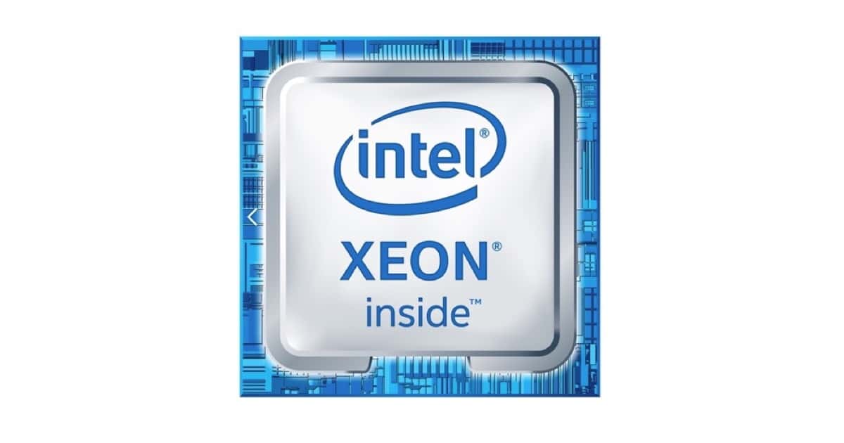 Intel's Xeon logo.