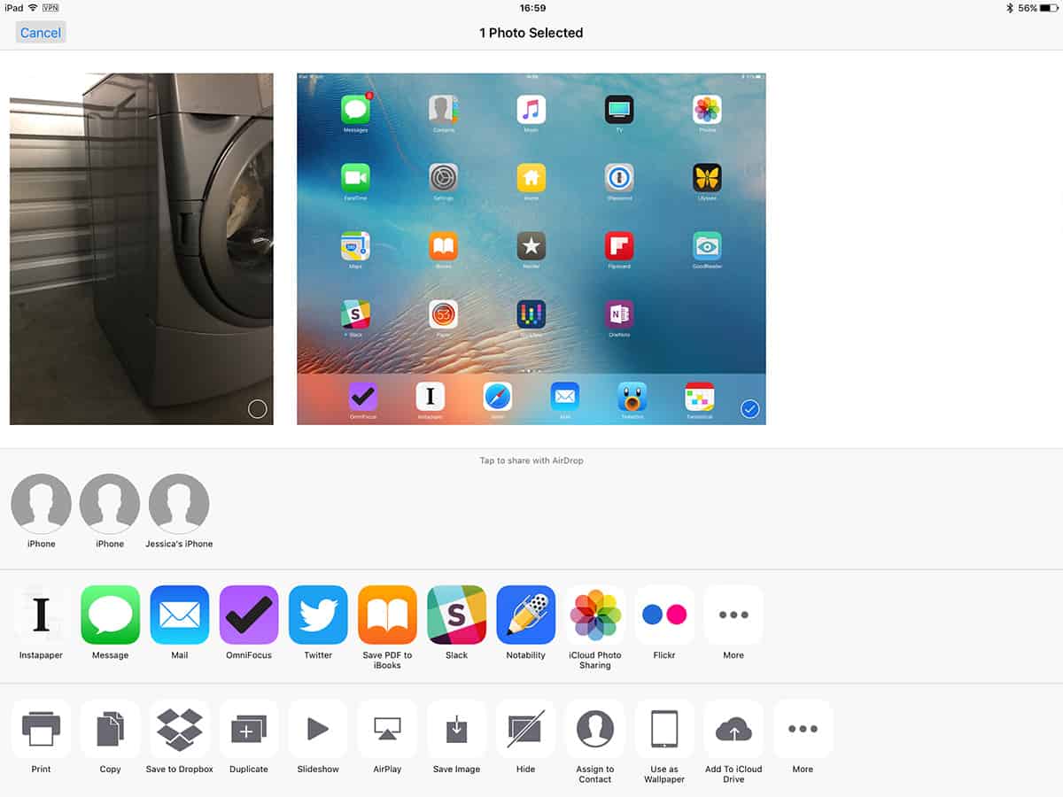 AirDrop shows your device name for file sharing, so iPhone is too generic for your iPhone