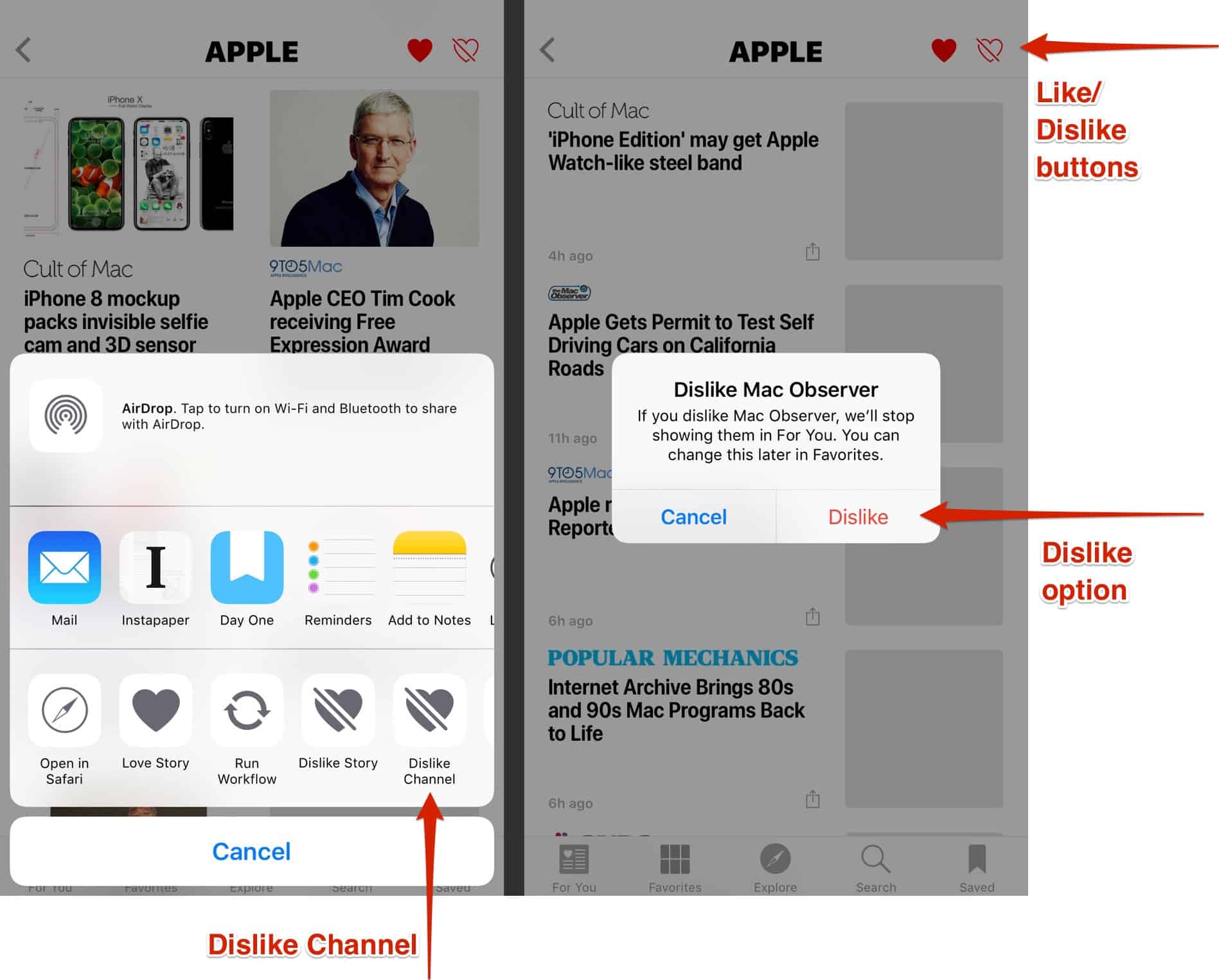 iPhone users had the ability to block news sources iOS 10.3: How To Hide News Sources In Apple News