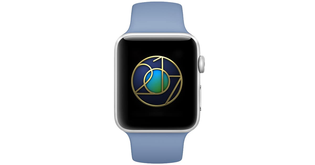 Apple Watch Badge for Earth Day Outdoor Workout