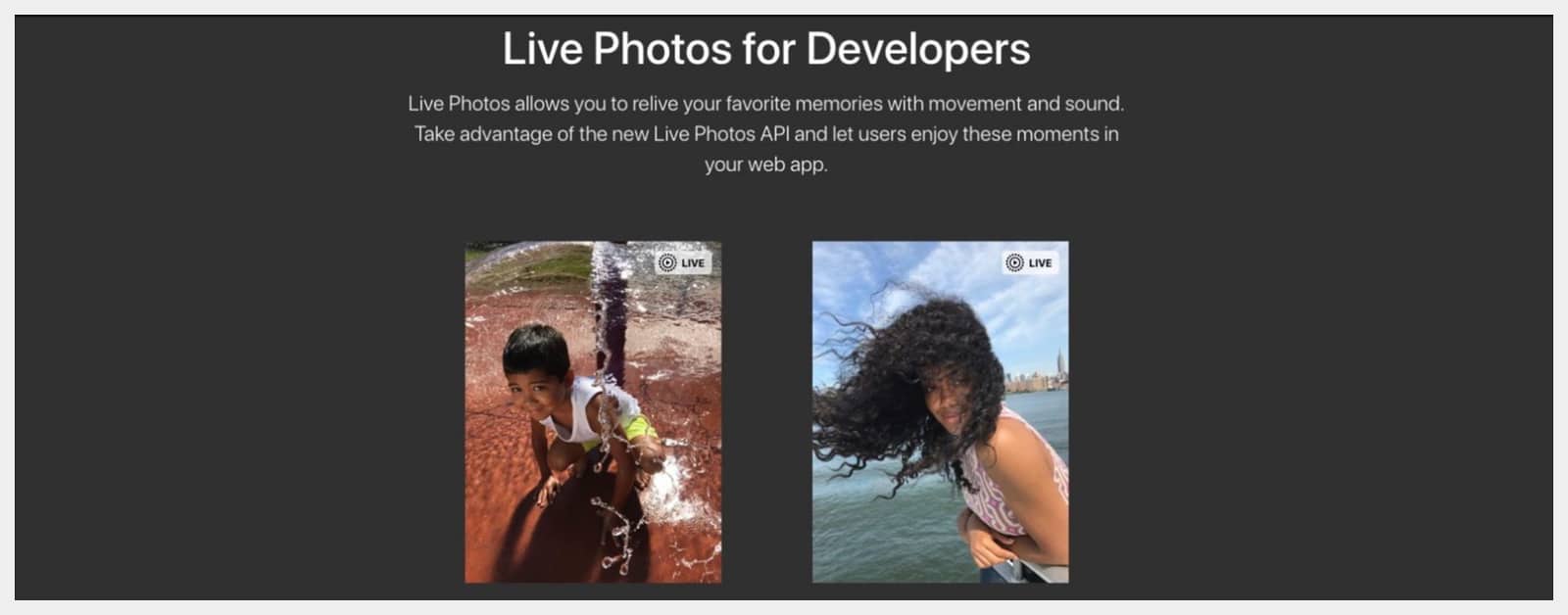 New JavaScript API Brings Apple Live Photos to the Web