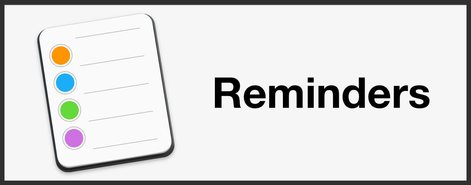 macOS: Automatically Format Reminders With Date And Time