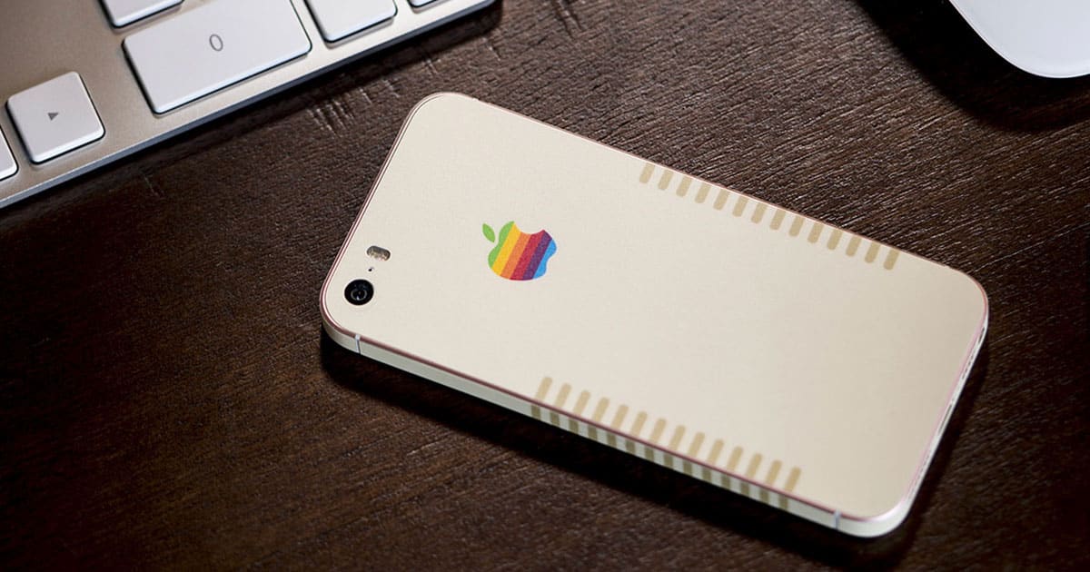 Slickwraps Goes Retro with 6-Color Apple Wrap for iPhone