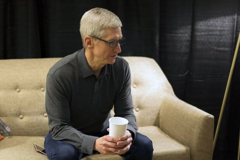Tim Cook at Auburn University. Tim explained Apple's privacy stance in multiple interviews.