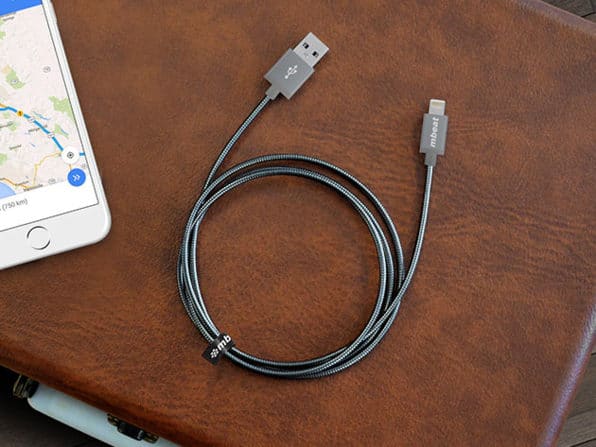Toughlink MFi-Certified Metal Braided Lightning Cable