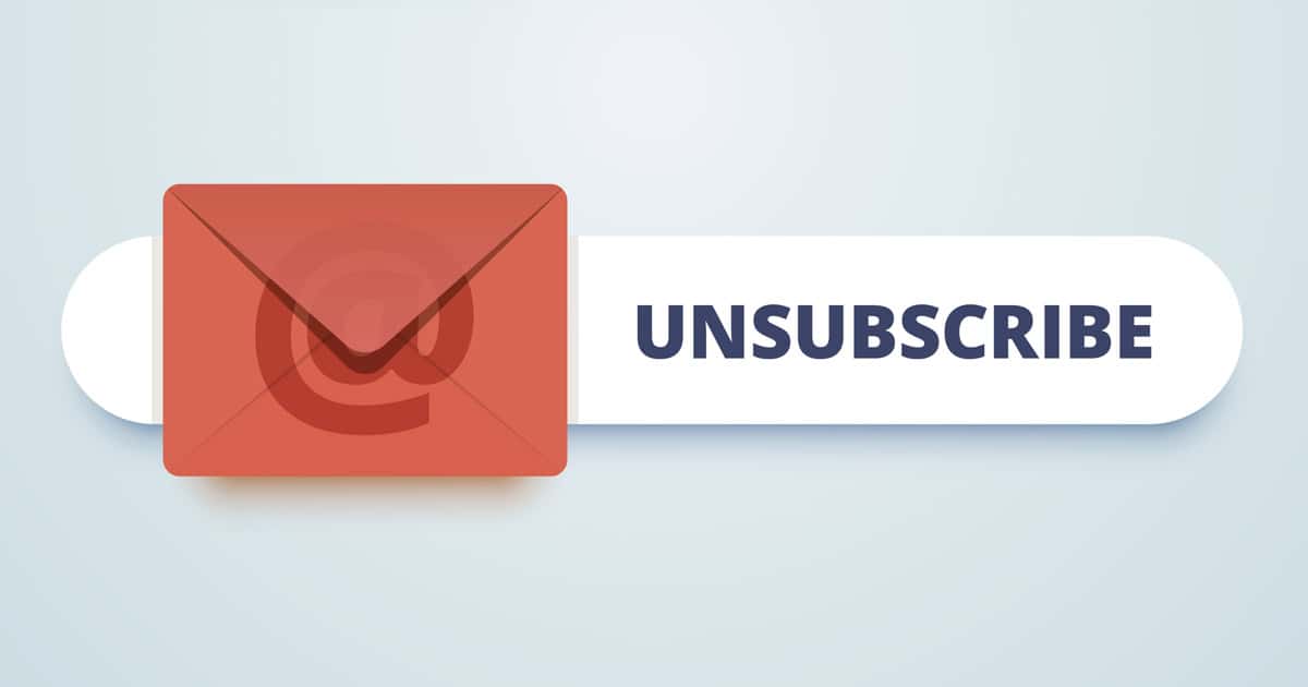 Unsubscribe from Email Lists