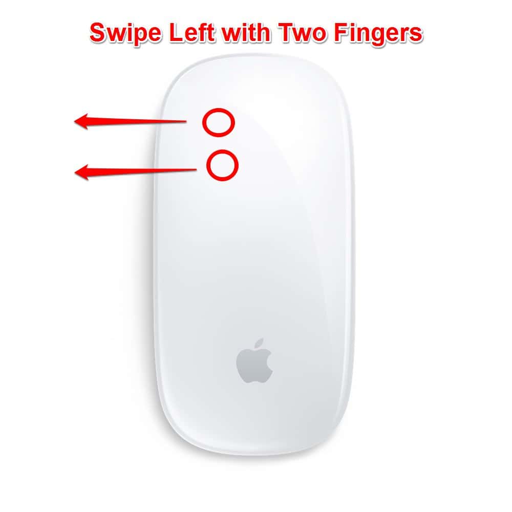 Magic Mouse Mac Gestures - Previous full-screen app