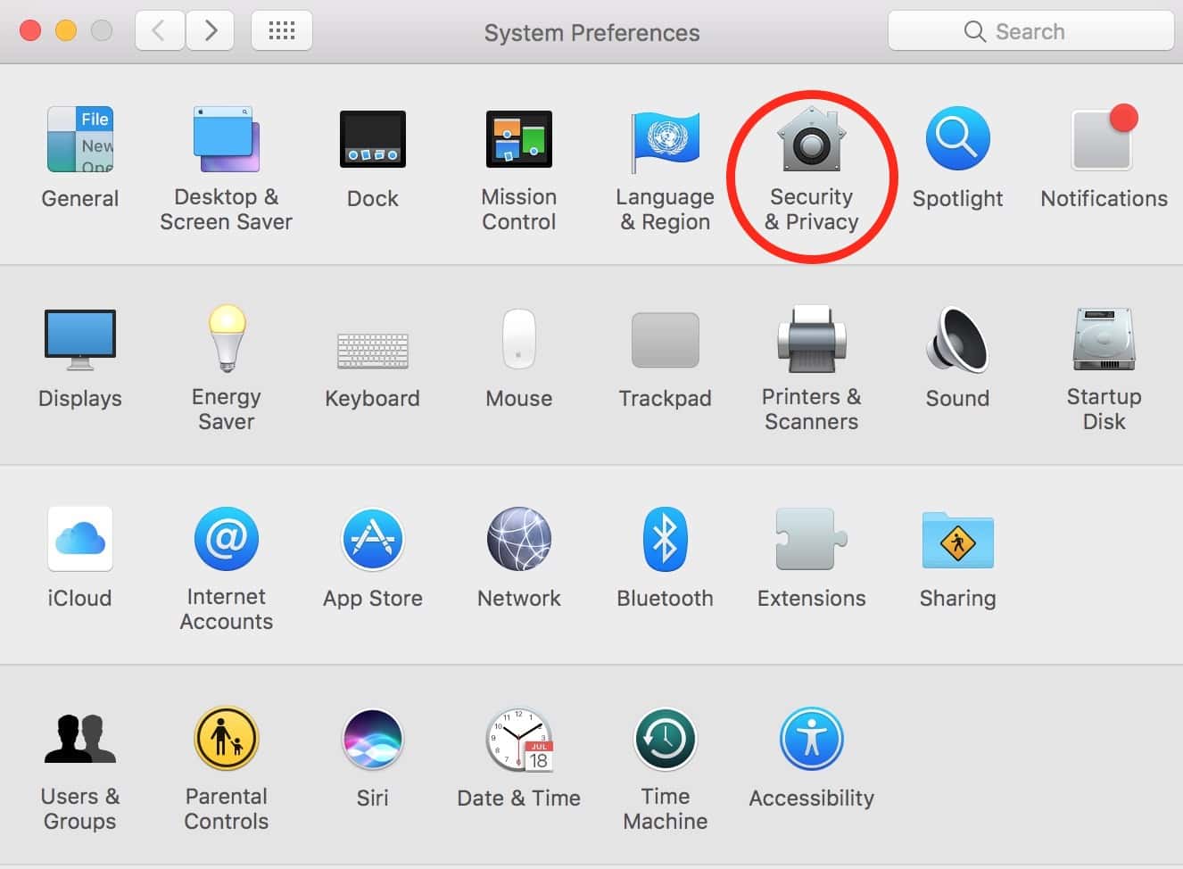 Use the Security & Privacy settings in System Preferences to add a password to your Mac