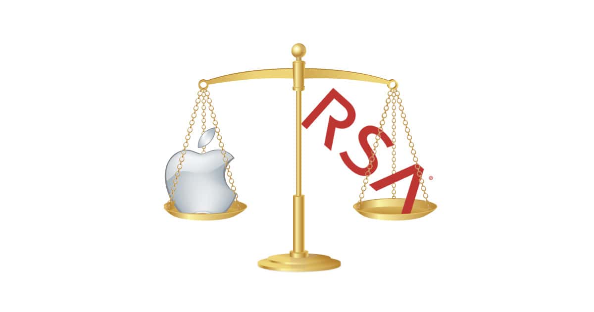 RSA Sues Apple Claiming Apple Pay Patent Infringement