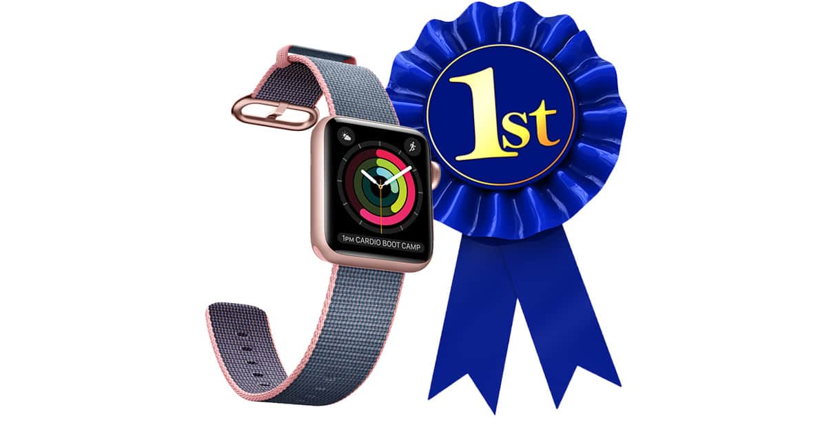 Apple takes top wearables maker slot from Fitbit