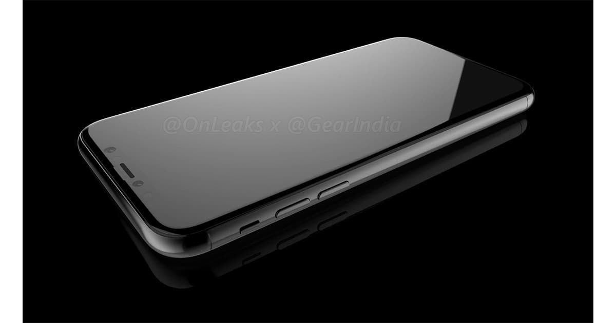 iPhone 8 render from @onleaks is likely accurate for this fall's release