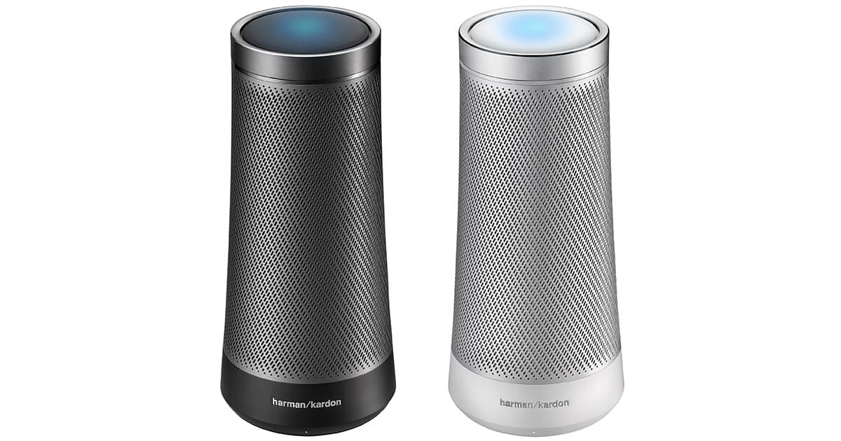 Invoke voice assistant appliance from Microsoft and Harmon Kardon uses Cortana