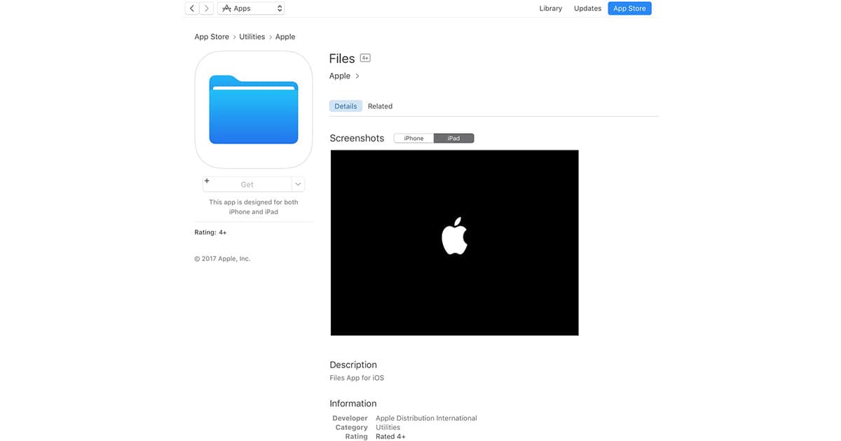 Apple Files App for iOS 11 Hints at Mac-like Document Organizing for iPhone