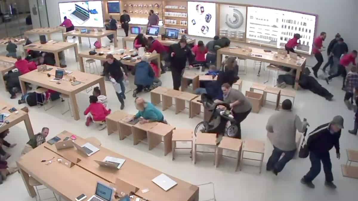 Surveillance Video Shows Chaos Inside Apple Store During Last Year’s Crossgates Mall Shooting