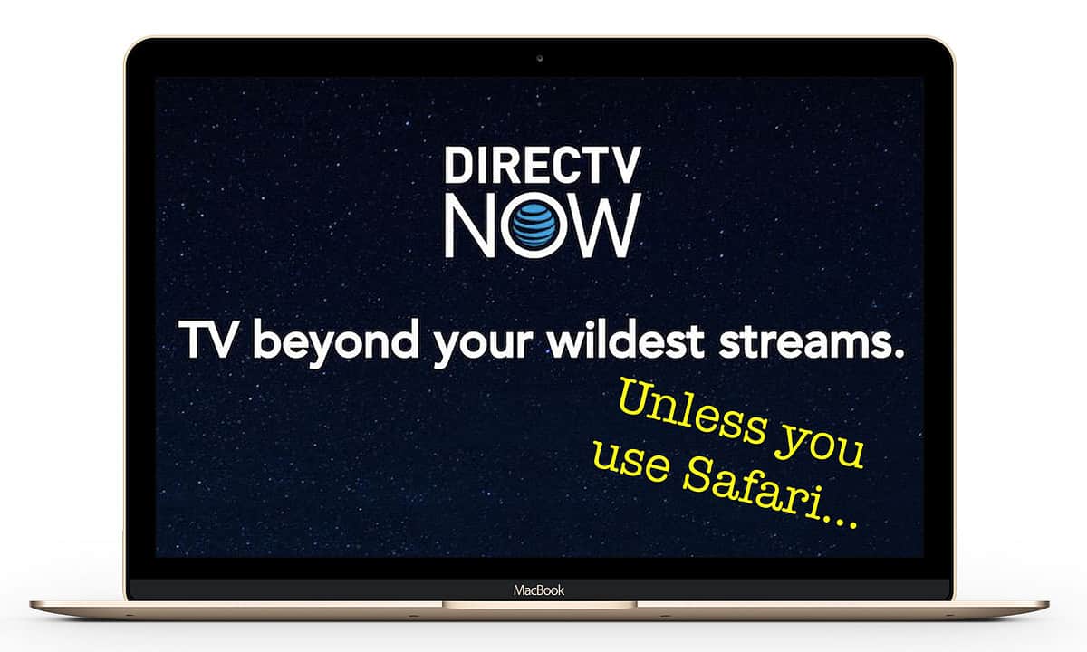 directv now safari