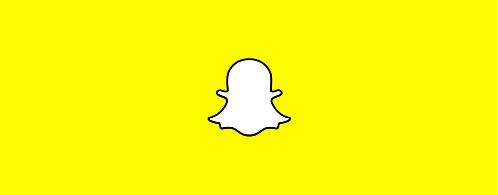 Image of Snapchat logo. New Snapchat features include Multi-Snap and Tint Brush.