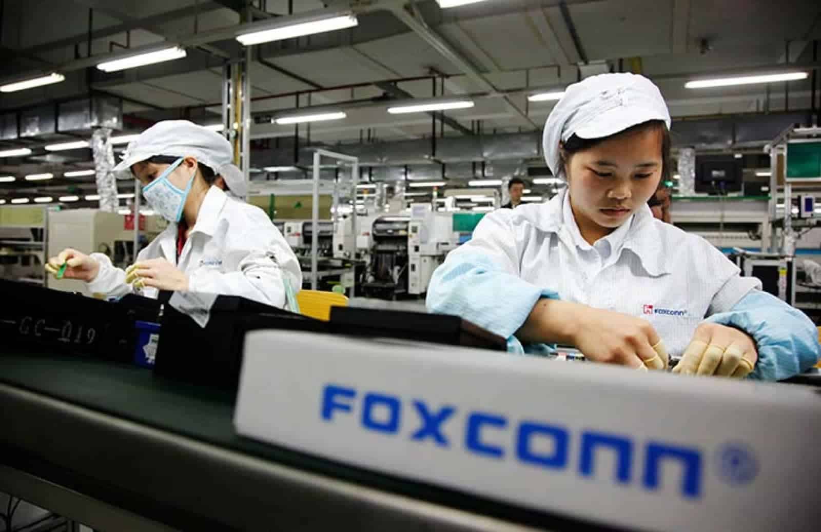 Workers in Apple manufacturing plants built iPhones.