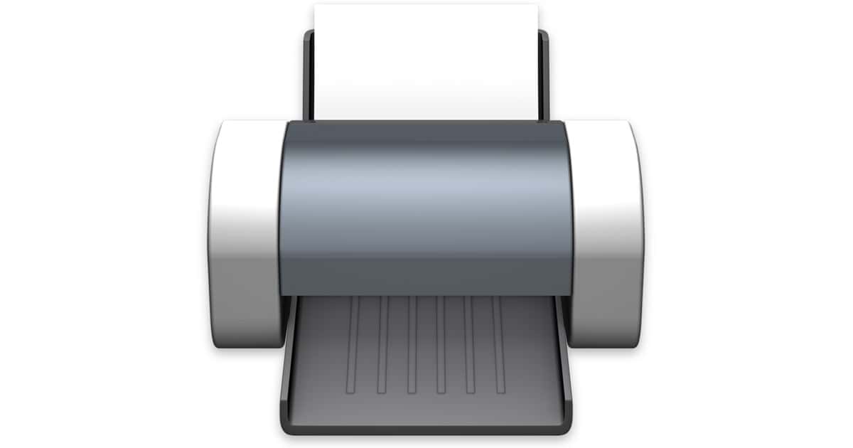 Apple Printer Icon