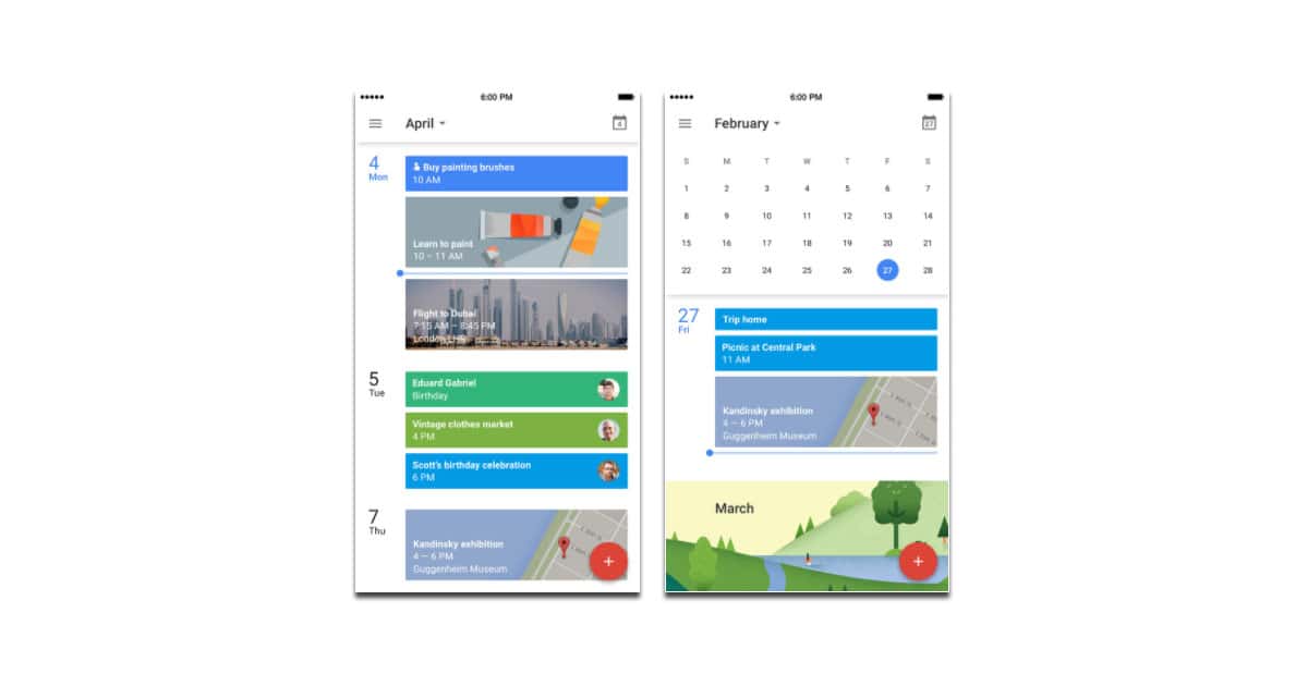 Google Calendar App for iPhone Adds Today Widget