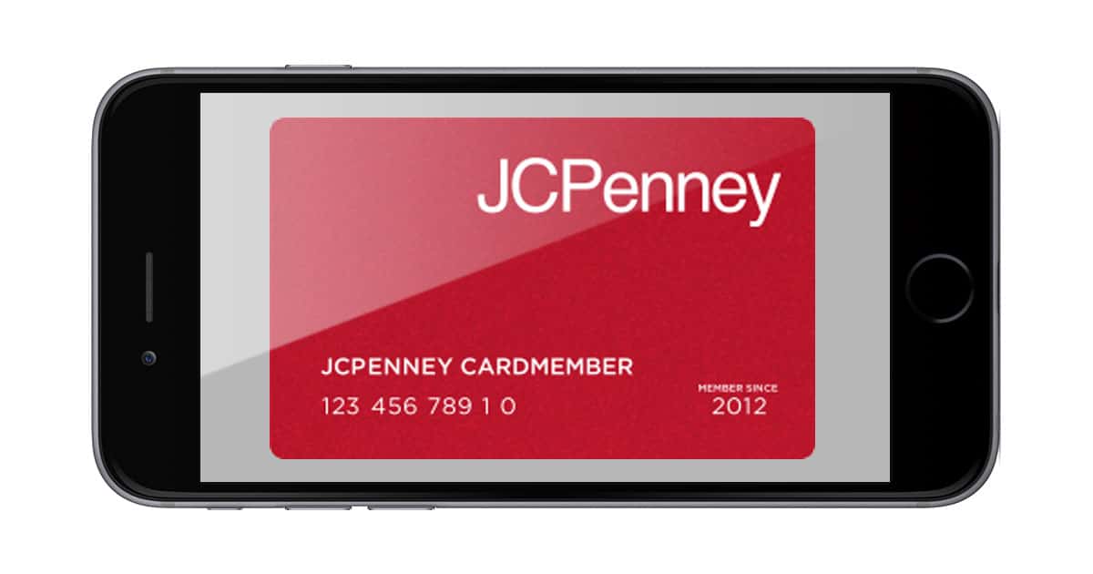 JCPenney Credit Card Adds Apple Pay Support