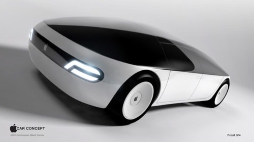 Apple concept car from earlier times.