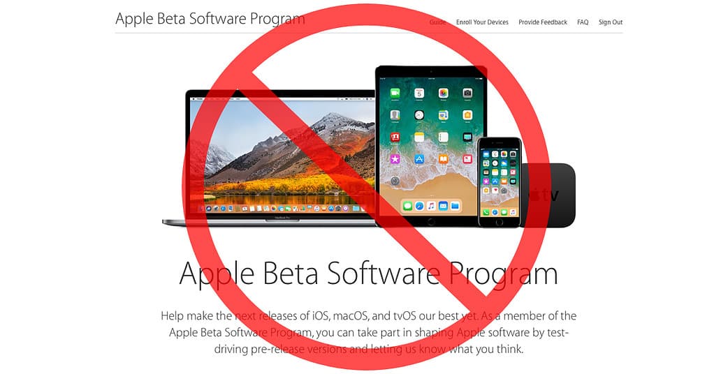 Before you test drive a beta OS, please read the rest of this column.