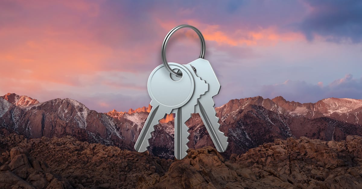 macOS: Using Keychain’s “Secure Notes” Feature