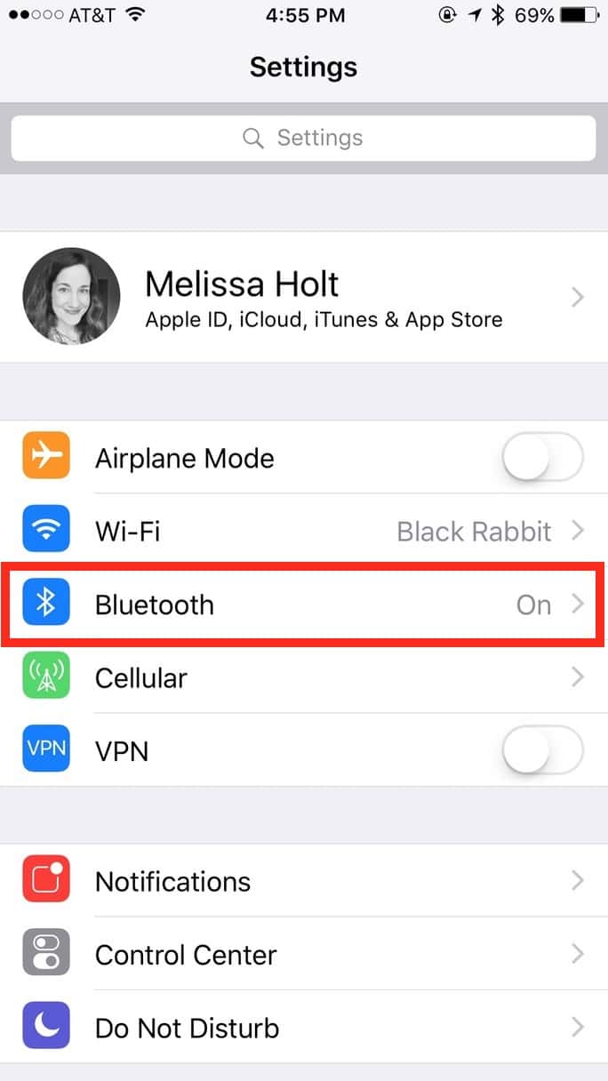 Use the Bluetooth settings on your iPhone or iPad to change your AirPods behavior