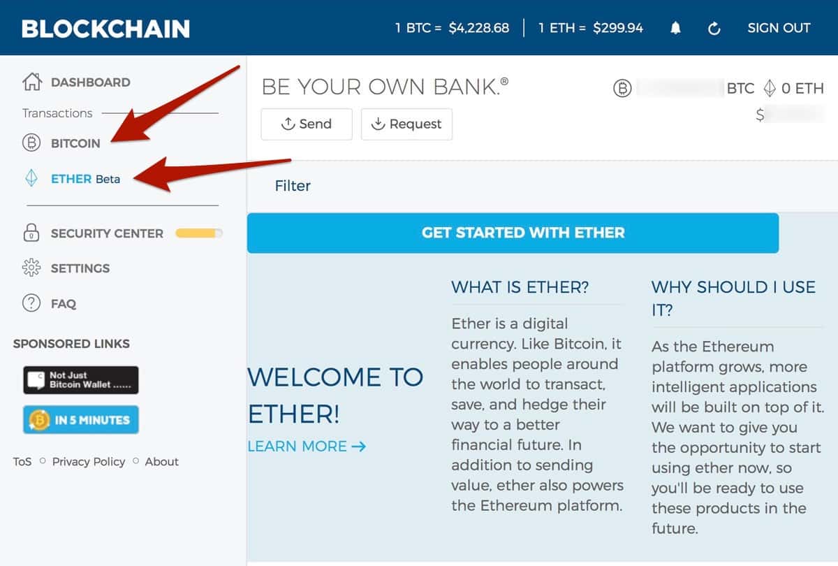 Blockchain.info Launches Online Ethereum Wallet