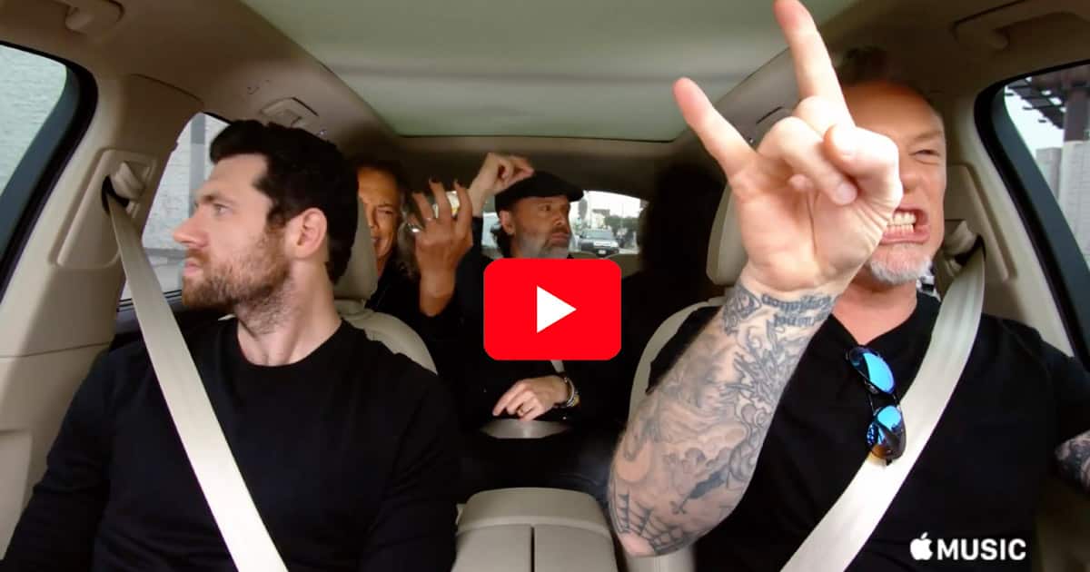 Apple Music Teases Carpool Karaoke Episodes with Metallica and Alicia