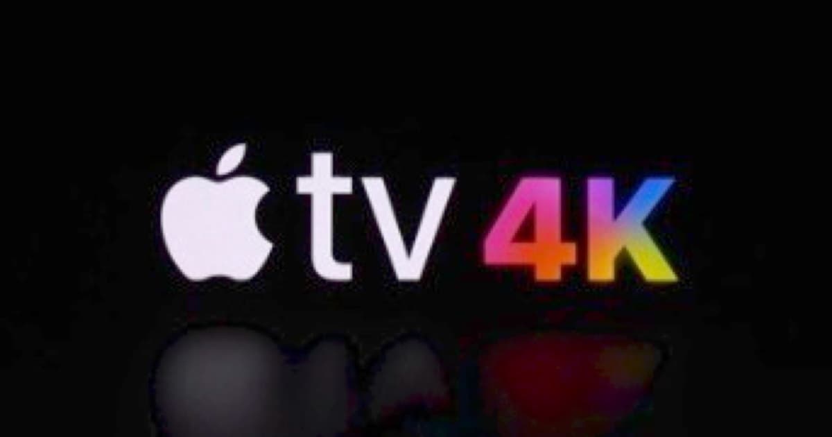 Apple TV 4K event logo