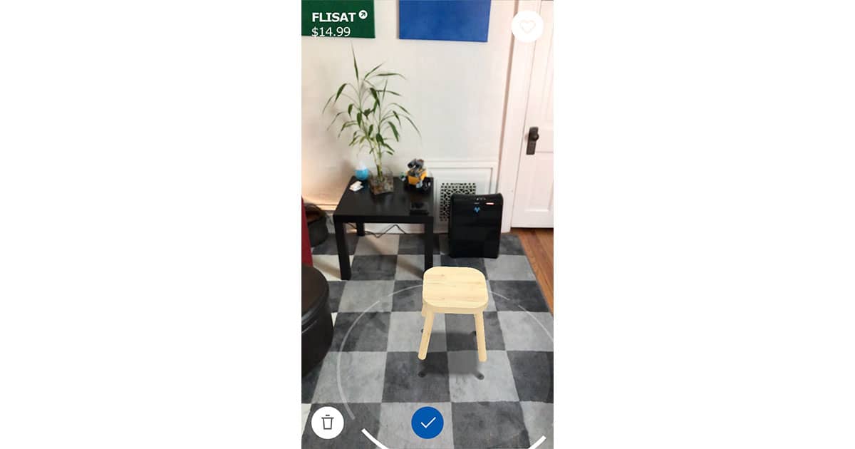 IKEA Place ARKit app for iOS 11