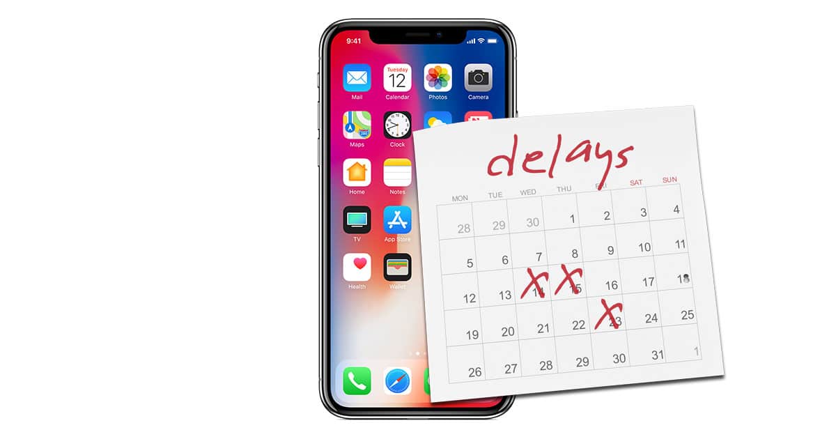 iPhone X Production Not Ramping Up Until Mid October