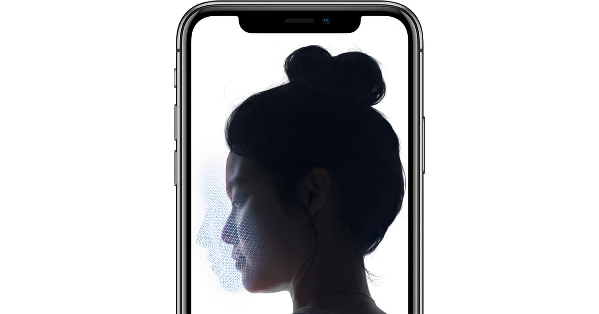 iPhone X Face ID with TrueDepth Camera