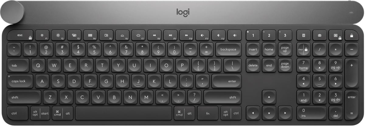 Logitech CRAFT Keyboard.