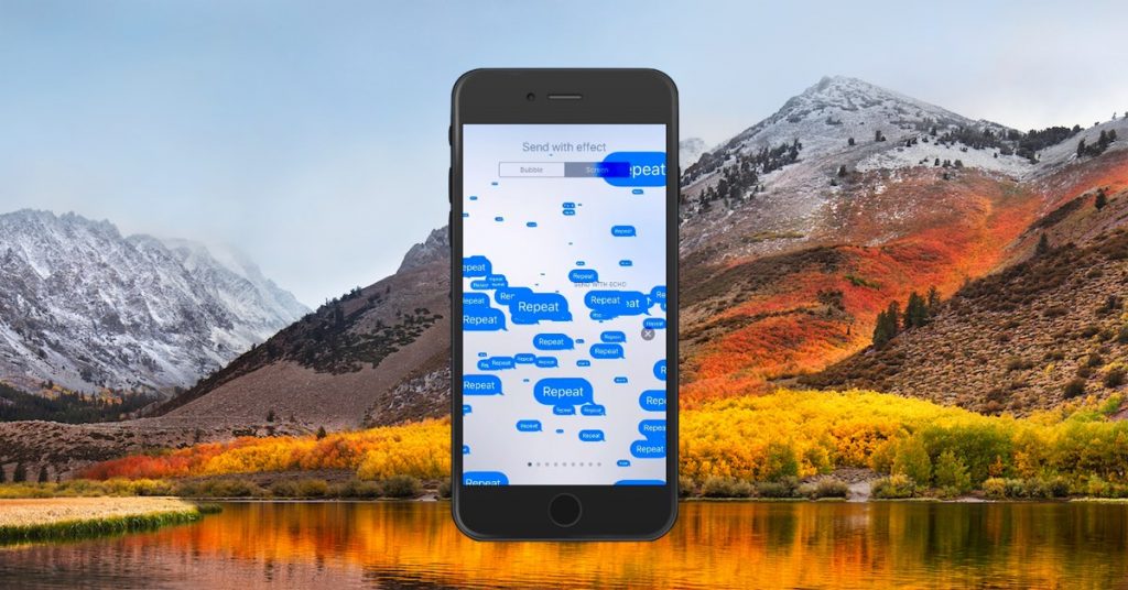 IOS 11 Using The New Messages Effects The Mac Observer