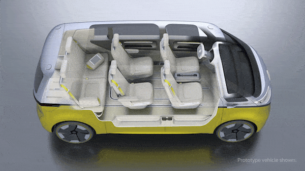 Volkswagen Bus all-electric minivan