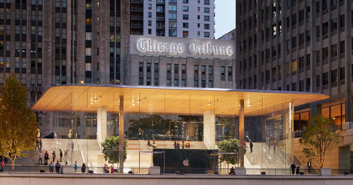 Apple Opens ‘New Generation’ Apple Store in Chicago on Friday (Pics)