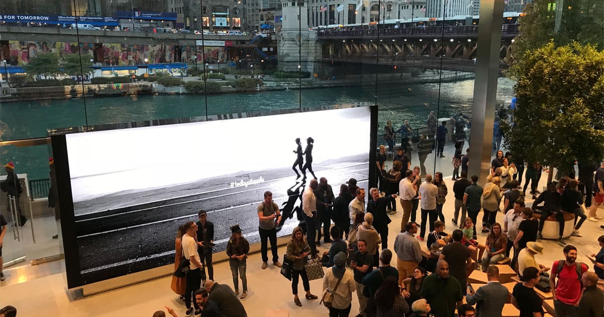 Inside Apple Michigan Ave Store Opening in Chicago (Photos)