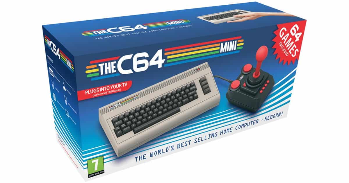 C64 Mini, a Retro Commodore 64 Gaming Console
