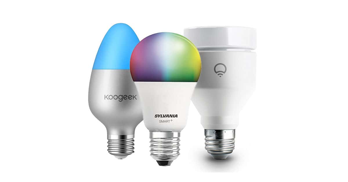 HomeKit smart light bulbs
