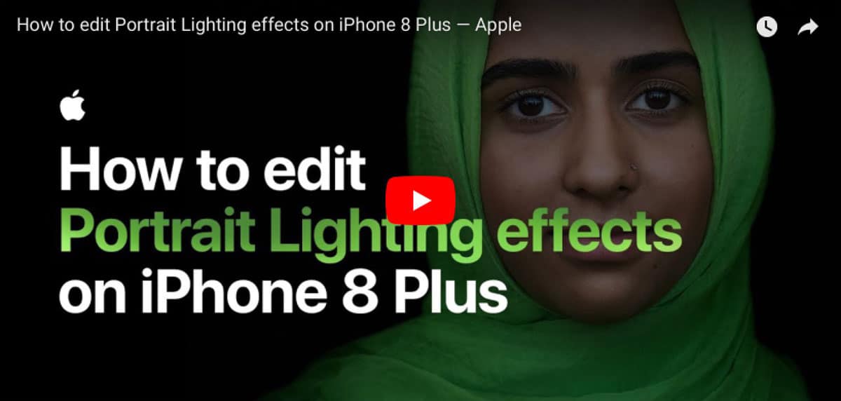 Apple Video Shows You How to Edit Portrait Lighting in 44 Seconds The